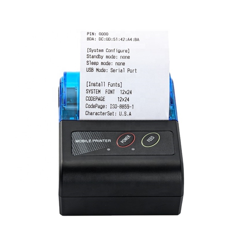Receipt Printer - Термопринтер для чеков 58 мм, 2-дюймовый