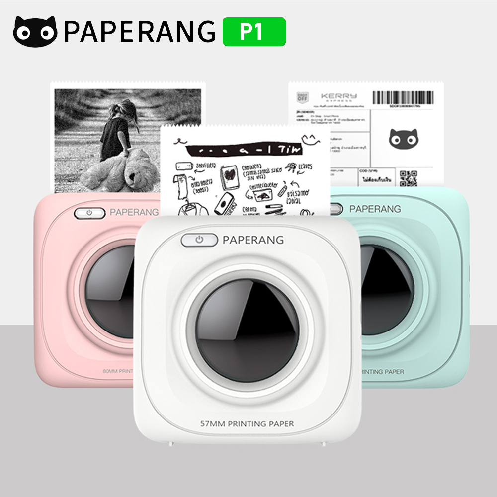 Label Printer - Карманный принтер PAPERANG P1 BT, беспроводной