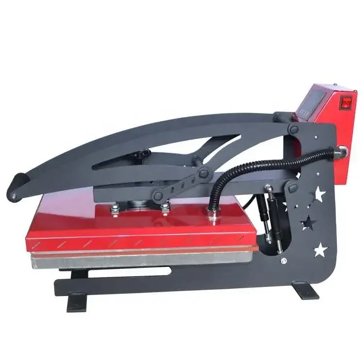 Commercial Fabric Printing Machine - Ручной термопресс высокого давления, однопозиционный планшетный