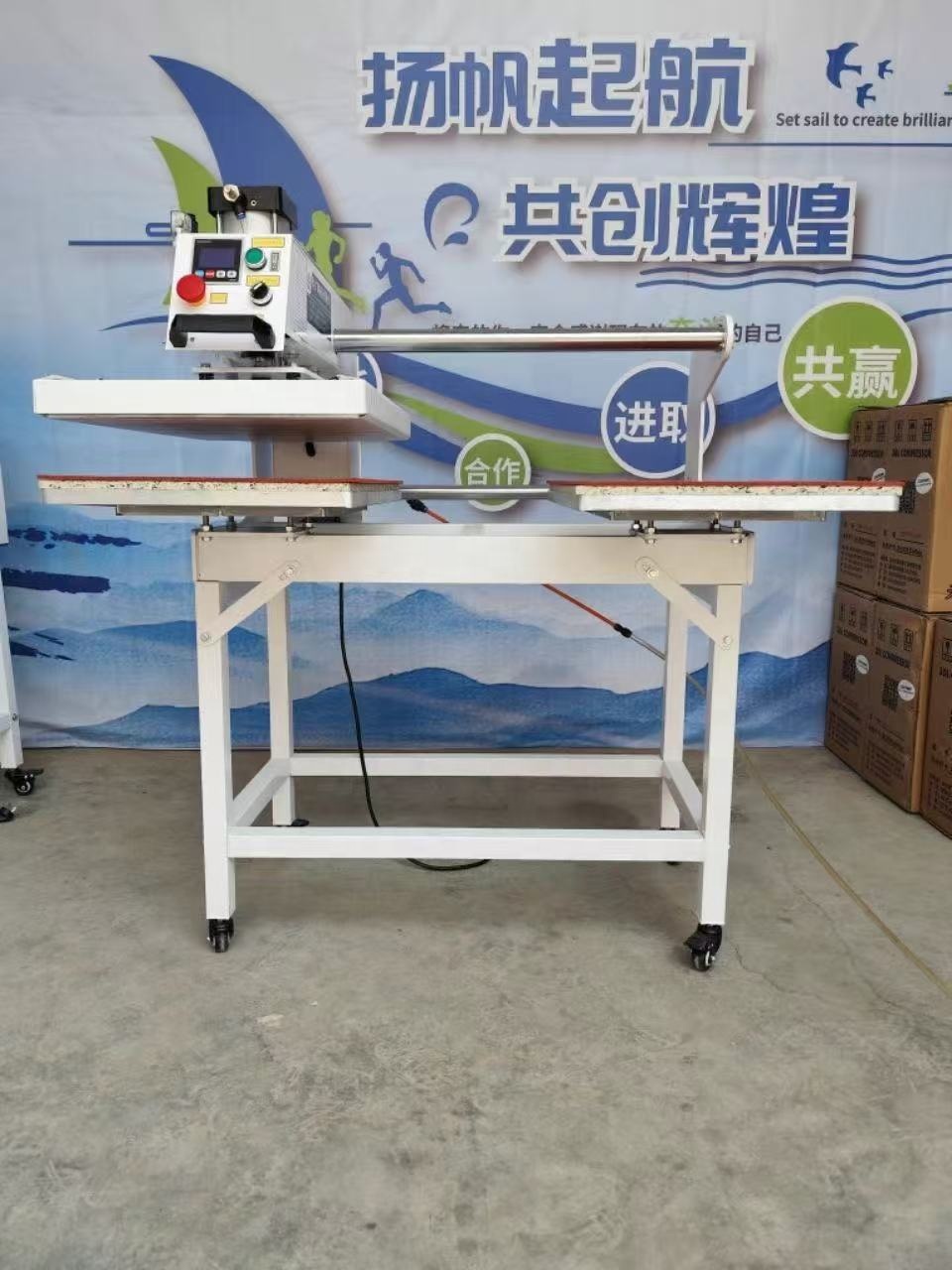 Термопресс для сублимации 40*6 – обзор и цена Commercial Fabric Printing Machine