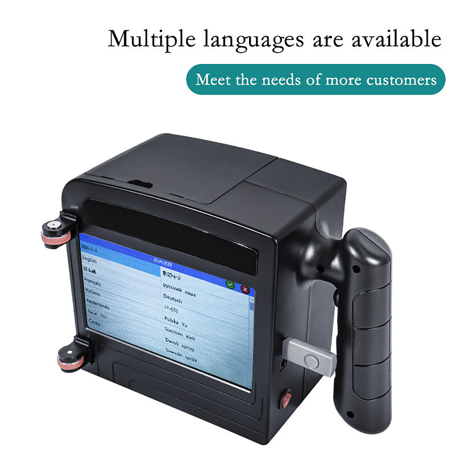 ZM-C100 – портативный ручной с – обзор и цена Barcode Printer