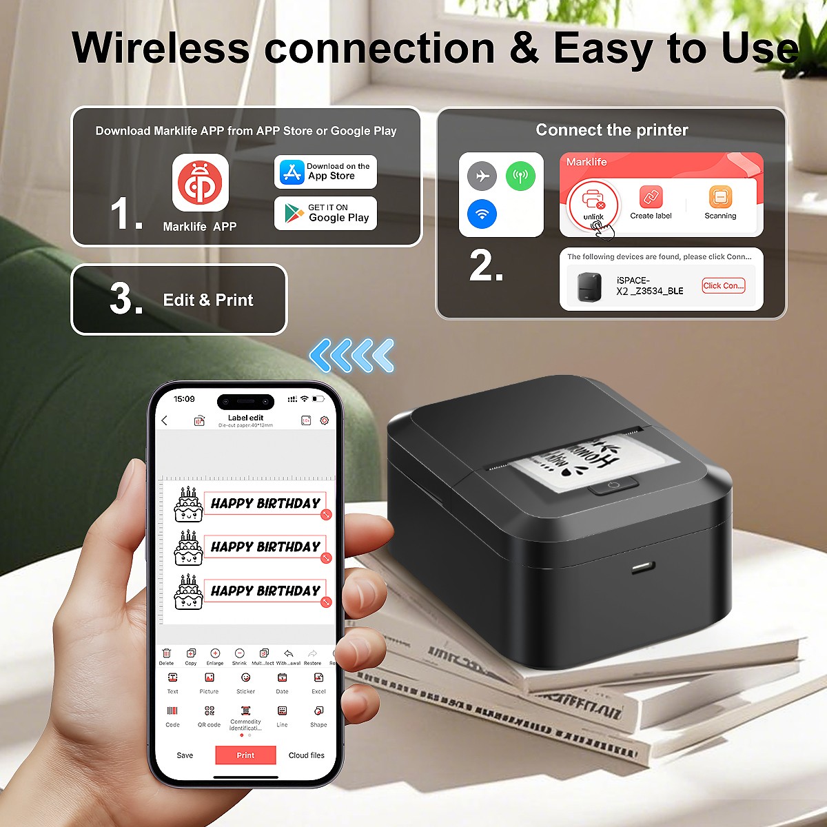 Портативный термопринтер Markl – обзор и цена Commercial Book Printing Machines