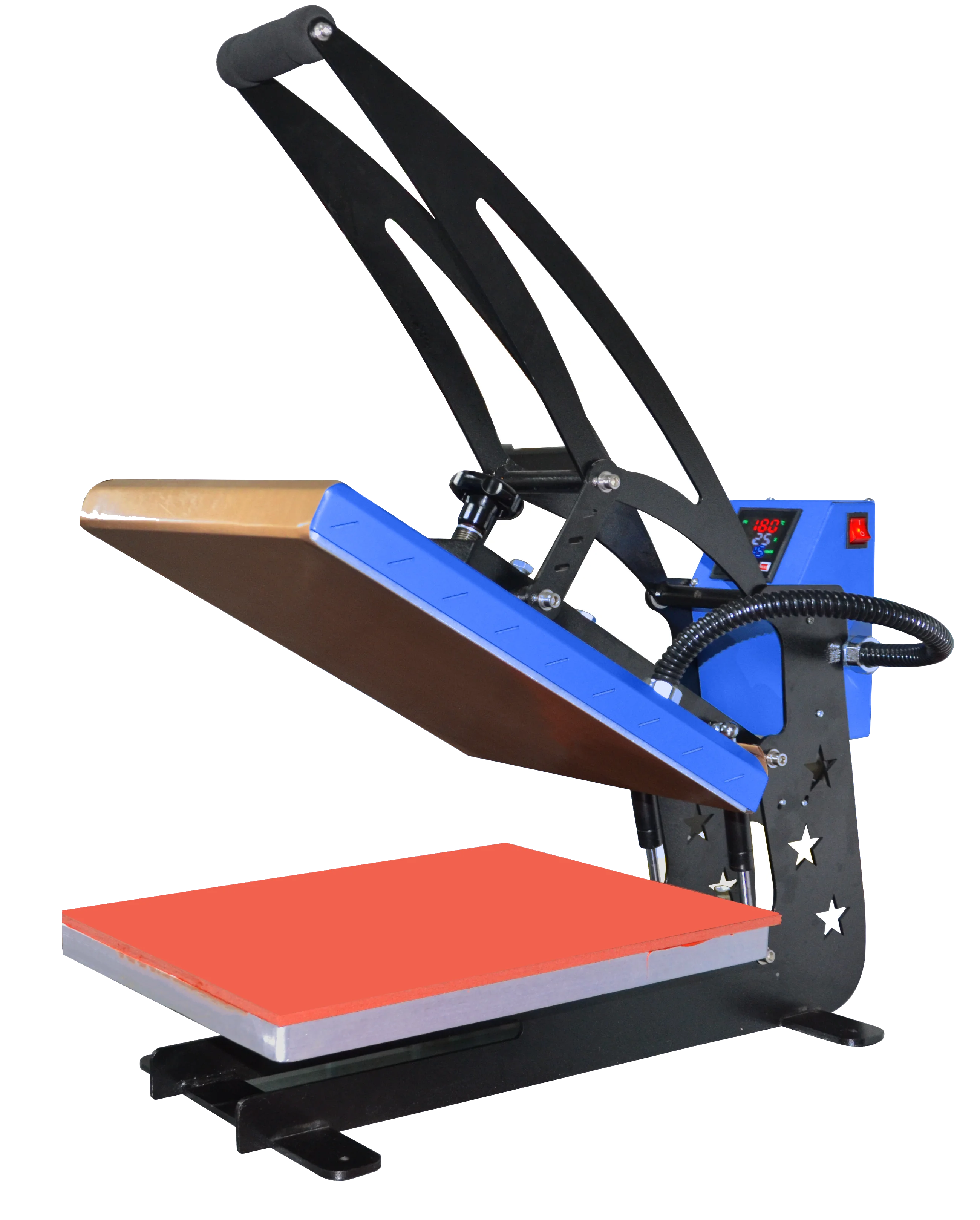 Ручной термопресс высокого дав – обзор и цена Commercial Fabric Printing Machine