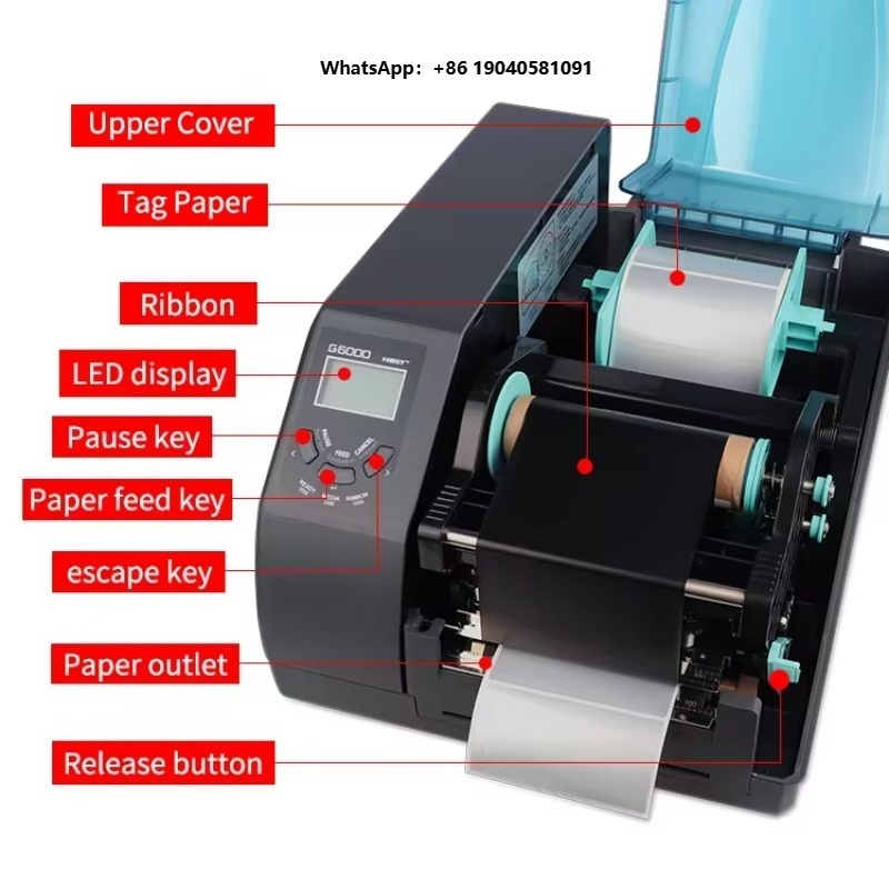 Промышленный термопринтер для  – обзор и цена Barcode Printer