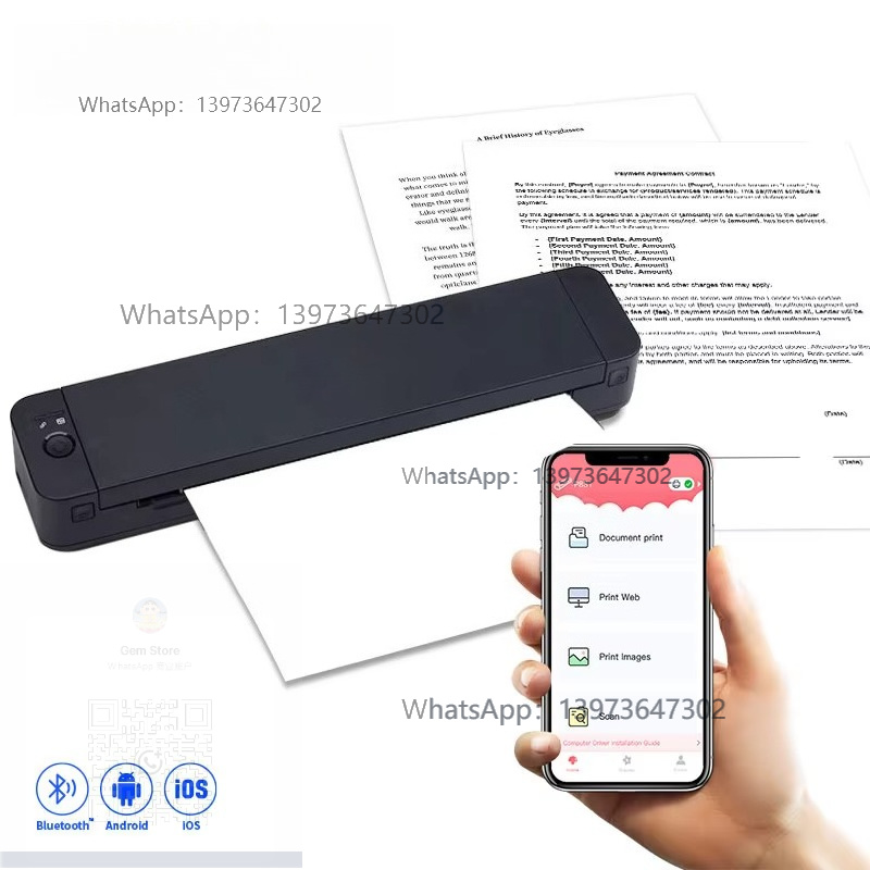 НОВЫЙ портативный принтер форм – обзор и цена Thermal Printer
